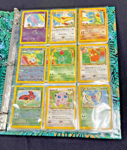 2001 Pokemon TCG SOUTHERN ISLANDS 1-18 COMPLETE SET WITH ORIGINAL BINDER MEW - Image 1