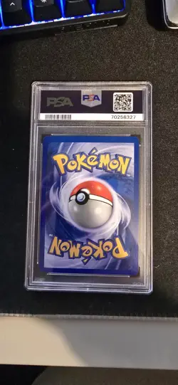 Pokemon Southern Islands 2001 Mew 1/18 Holo Promo PSA 8 - Image 2