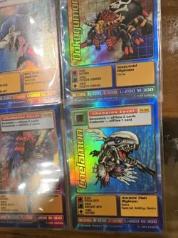 Vintage 1999 Digimon Lot of 4 Holo Cards First Edition. NM/LP OFFER - Image 2