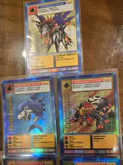 Vintage 1999 Digimon Lot of 4 Holo Cards First Edition. NM/LP OFFER - Image 5