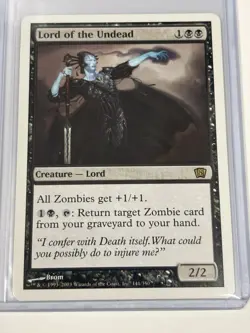 MTG Lord of the Undead - 8th Edition Regular Rare - Image 1