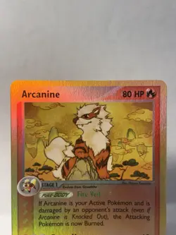 Pokemon TCG Arcanine 15/100, EX Sandstorm Set, Reverse Holo Rare **Near Mint** - Image 3