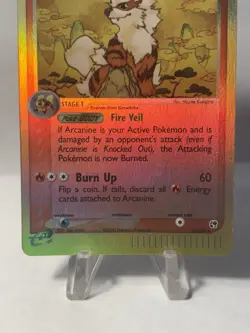 Pokemon TCG Arcanine 15/100, EX Sandstorm Set, Reverse Holo Rare **Near Mint** - Image 4
