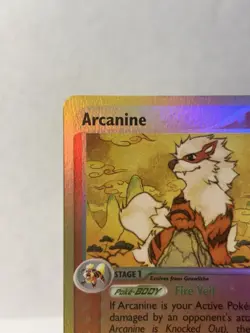 Pokemon TCG Arcanine 15/100, EX Sandstorm Set, Reverse Holo Rare **Near Mint** - Image 5