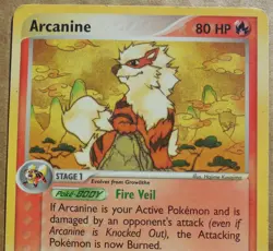 Arcanine 15/100 Rare Non-Holo Sandstorm Set Pokemon Card LP - Image 2