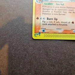 Arcanine 15/100 Pokemon EX Sandstorm Regular Rare Card - LP - Image 4