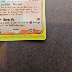 Arcanine 15/100 Pokemon EX Sandstorm Regular Rare Card - LP - Image 5