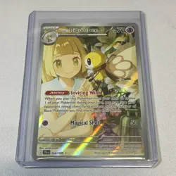 Lillie's Ribombee 164/159 Illustration Rare Pokemon TCG Mint condition - Image 1