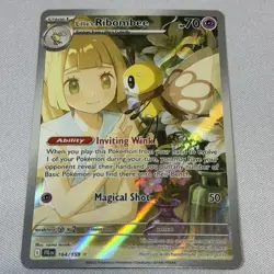 Lillie's Ribombee 164/159 Illustration Rare Pokemon TCG Mint condition - Image 2