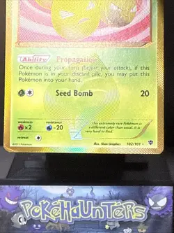 Pokemon Card Exeggcute 102/101 Secret Rare Plasma Blast Black & White Played - Image 3