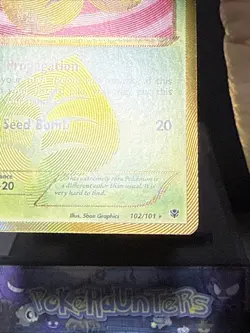 Pokemon Card Exeggcute 102/101 Secret Rare Plasma Blast Black & White Played - Image 5