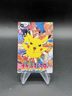 Team Rocket Love Holo Pokemon Vintage Pocket Monsters Vending Prism Sticker 244 - Image 2