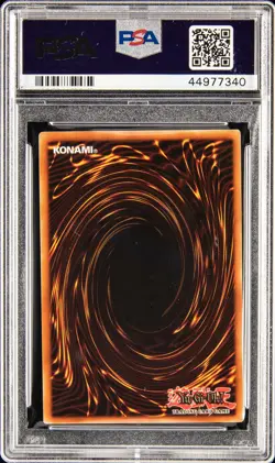 2002 YU-GI-OH! MRD-METAL RAIDERS 1ST ED #053 DISK MAGICIAN PSA 10 - Image 2