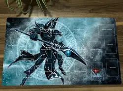 YuGiOh Dark Magician TCG Game Mat OCG Playmat 60x35cm Yu-Gi-Oh! Yugi - Image 1