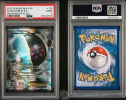 2012 POKEMON DRAGONS EXALTED REGISTEEL EX #122 FULL ART HOLO PSA 9 MINT - Image 3