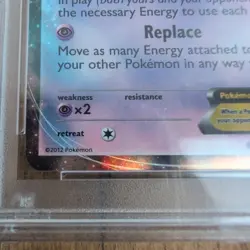 2012 Pokemon Black & White Dragons Exalted #46 Mew Ex Dragons Exalted PSA 9 Mint - Image 5