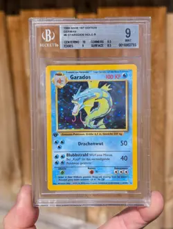 1999 Pokemon German Magneton Holo Base Set 1st Edition BGS 9 - Image 1