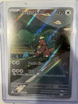 Pokemon Card TCG - Kangaskhan 204 Illustration Rare Destined Rivals Near Mint - Image 1