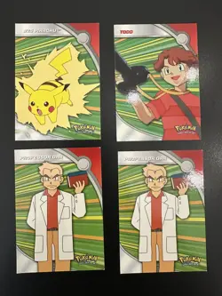 Topps Pokemon Card TV Animation Edition Heroes Villains 2000 LP Card Lot - Image 1