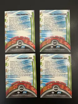 Topps Pokemon Card TV Animation Edition Heroes Villains 2000 LP Card Lot - Image 2