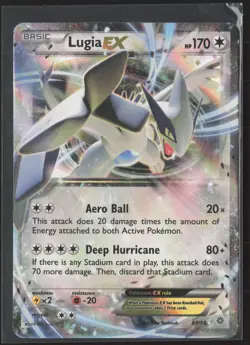 Lugia EX Ultra Rare XY - Ancient Origins 68/98 LP Pokemon Card - Image 1