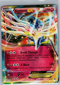 Xerneas EX XY07 XY Promos - Pokemon Card - NM - Image 1