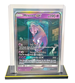 Pokemon TCG Shining Legends Mewtwo GX Secret Rare Card 78 Near Mint - Image 1