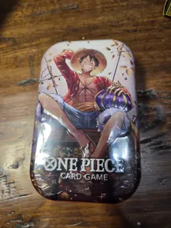 One Piece TCG Card Game - Mini Tin Vol.2 English 2 Packs Of OP 13 + Promo Pack - Image 1