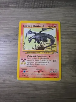 Shining Charizard 107/105 Pokemon Neo Destiny Holo Card- HP Condition 107/105 - Image 1