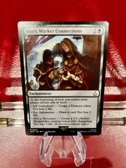 Black Market Connections - UB: Assassin's Creed RARE 87 Magic: the Gathering New - Image 3