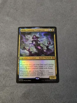 Alela, Cunning Conqueror Foil Mythic Commander Wilds of Eldraine #0003 - Image 1