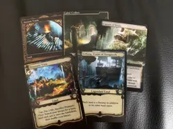 Cabal Coffer Ancient Tomb Prismatic Vista Urborg Cavern of Souls - Altered Art - Image 1