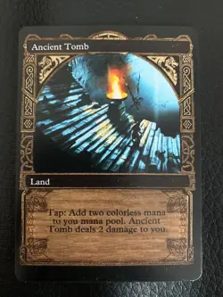 Cabal Coffer Ancient Tomb Prismatic Vista Urborg Cavern of Souls - Altered Art - Image 2