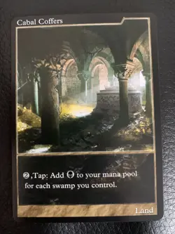 Cabal Coffer Ancient Tomb Prismatic Vista Urborg Cavern of Souls - Altered Art - Image 5