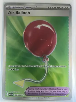 Air Balloon 166/132 ME01: Mega Evolution Ultra Rare Holo Near Mint - Image 1