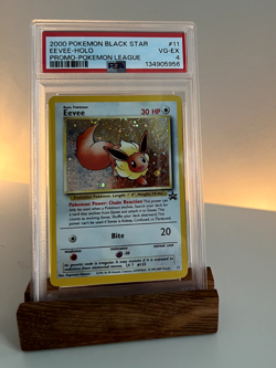 2000 Pokemon Eevee Holo Black Star Promo #11 - PSA 4 VG-EX - Image 1