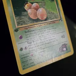 Pokemon TCG - ERIKA'S EXEGGCUTE - 1ST EDITION - 43/132 - GYM HEROES (2000) - MP - Image 3
