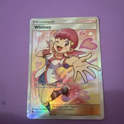 Whitney 214/214 Pokemon Lost Thunder Sun & Moon Ultra Rare Pokemon MINT - Image 1