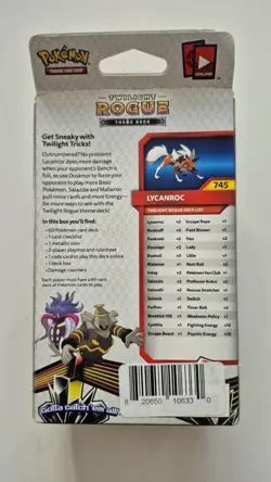 Pokemon Sun And Moon Forbidden Light Twilight Rogue Theme Deck Pack New & Sealed - Image 2