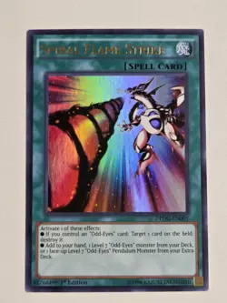 Spiral Flame Strike DPDG-EN001 Ultra Rare Yugioh 1st Edition Duelist Pack Mint - Image 1