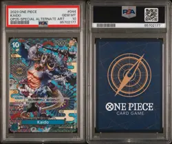 PSA 10 Kaido SP OP05 Special Art OP04-44 One Piece Awakening Of The New Era - Image 3
