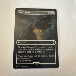 Don't Move (Borderless) Universes Beyond: Jurassic Pikachu World Collection... - Image 1