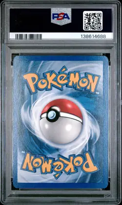 2004 POKEMON EX FIRE RED & LEAF GREEN #87 BILL'S MAINTENANCE-REVERSE FOIL PSA 8 - Image 2