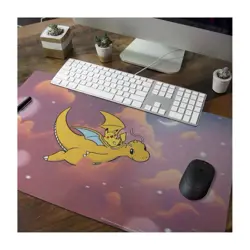 New Pokemon Center Exclusive TCG Card Game Dreamy Dragonite Playmat Play Mat - Image 2