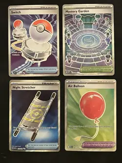 Night Stretcher, Mystery Garden, Air Balloon, Switch, 4 Power Card Trainers! - Image 1