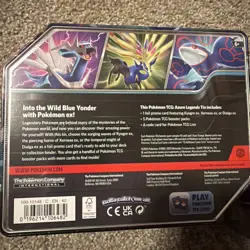 Pokemon Trading Card Game : Azure Legends Tin Dialga - Image 2
