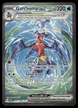 Pokemon Cards Garchomp ex 245/182 Paradox Rift Special Illustration Rare NM *2 - Image 1