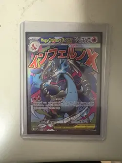 MEGA CHARZARD X EX FULL ART PROMO FROM CHARZARD UPC POKEMON CARD - Image 1