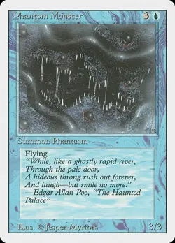 MRMS ENGLISH Monstre fantomatique - Phantom Monster EX MTG REVISED - Image 1