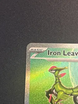 Pokemon TCG Iron Leaves EX Scarlet & Violet Temporal Forces 203/162 English - Image 2